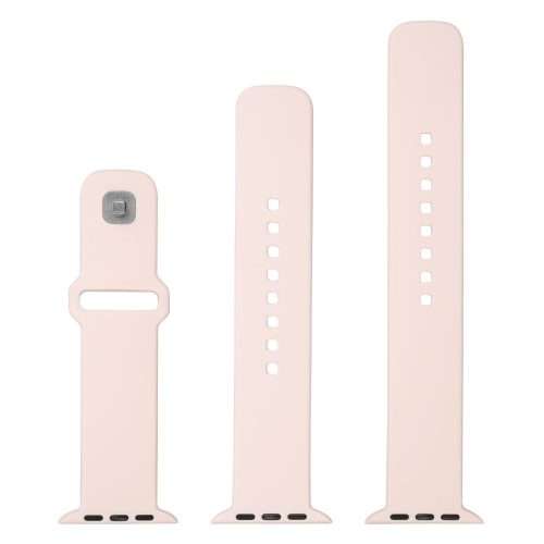 Sportliches Silikonband für die Apple Watch 42/44/45mm Smartwatches, Pink