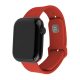 FIXED Silikon Armband Set für Apple Watch 42/44/45mm Smartwatches, Rot