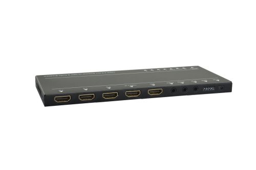 Vivolink HDMI-Switcher 4x1 4K@60Hz Schwarz