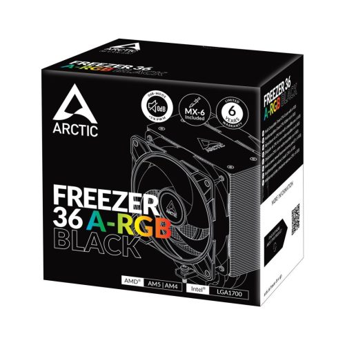 Arctic Freezer 36 ARGB (Schwarz)