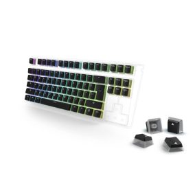 Hama uRage Doubleshot PBT Keycap Set Schwarz UK/US