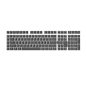 Hama uRage Doubleshot PBT Keycap Set Schwarz UK/US