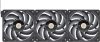 Thermaltake ToughFan EX12 Pro Hochdruck-PC-Lüfter Austauschbare Edition (3er-Pack)