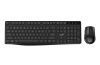 Genius KM-8206S kabelloses Tastatur-Set Schwarz HU