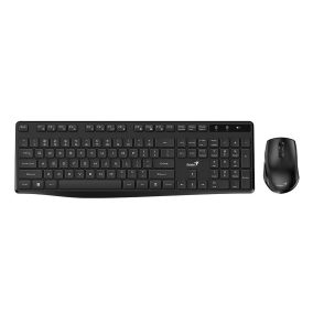 Genius KM-8206S kabelloses Tastatur-Set Schwarz HU