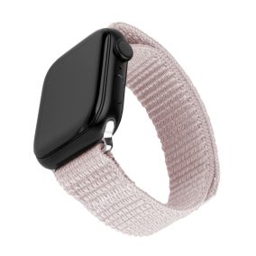   FIXED Nylon Sportband für die Apple Watch 42/44/45mm, Roségold FIXNST2-434-ROGD
