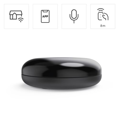Hama Smart Wi-Fi Universal Remote Control for Infrared Voice Control Black