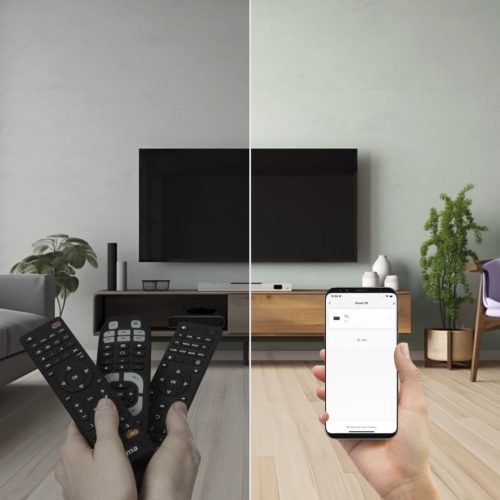 Hama Smart Wi-Fi Universal Remote Control for Infrared Voice Control Black
