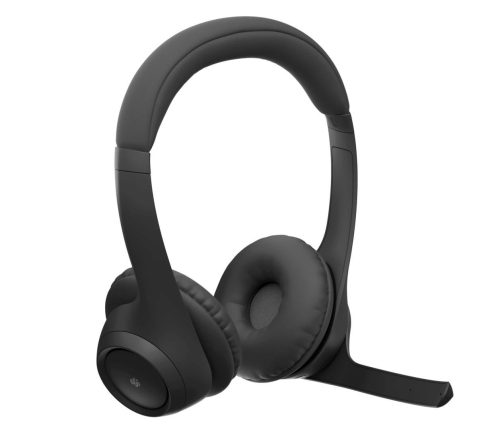 Logitech Zone 305 Teams Wireless Bluetooth-Headset Mitternachts Schwarz
