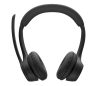 Logitech Zone 305 Teams Wireless Bluetooth-Headset Mitternachts Schwarz