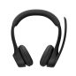   Logitech Zone 305 Teams Wireless Bluetooth-Headset Mitternachts Schwarz