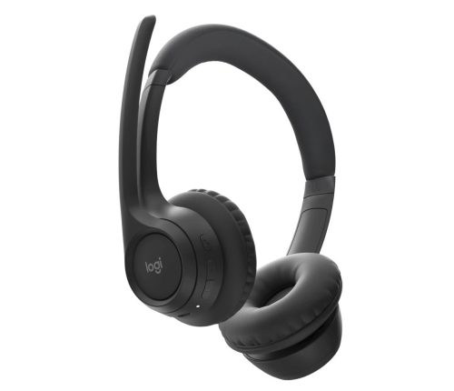 Logitech Zone 305 Teams Wireless Bluetooth-Headset Mitternachts Schwarz