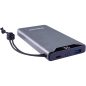 Intenso F10000 10000mAh Powerbank Grau