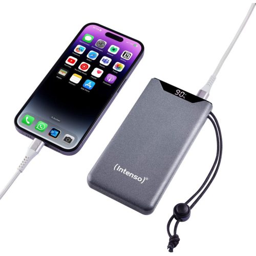 Intenso F10000 10000mAh Powerbank Grau