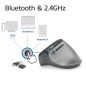 ACT A5155 Ergonomische kabellose Bluetooth-Maus Schwarz
