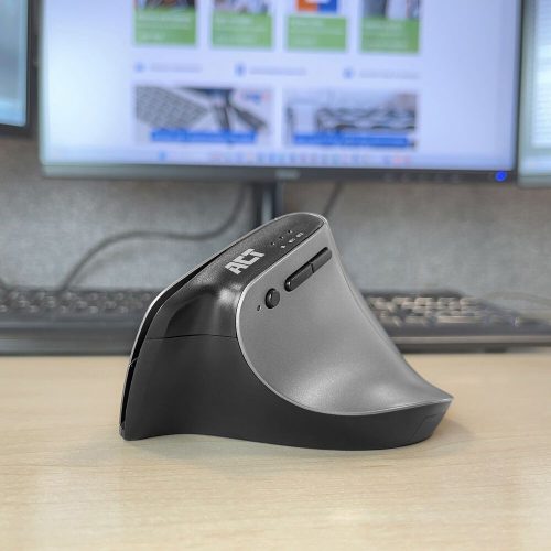 ACT A5155 Ergonomische kabellose Bluetooth-Maus Schwarz