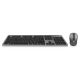 ACT AC5710 Wireless-Tastatur-Combo Schwarz/Grau US