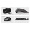 ACT AC5710 Wireless-Tastatur-Combo Schwarz/Grau US