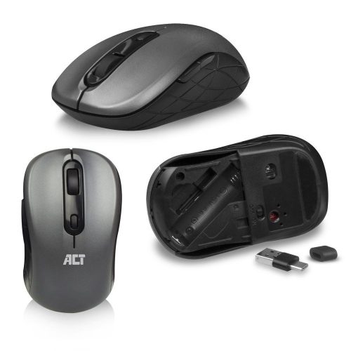ACT AC5710 Wireless-Tastatur-Combo Schwarz/Grau US