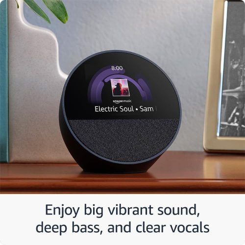 Amazon Echo Spot 2024 Schwarz