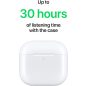 Apple AirPods 4 (USB-C) with ANC  Headset White