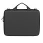   RivaCase 5116 Hartschalen-Chromebook-Hülle 11,6"-12,4"/MacBook 13"-14" Schwarz