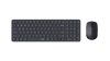 Rapoo 9310M Multi-mode kabellose Bluetooth-Tastatur & Maus Dunkelgrau HU