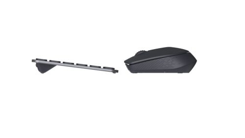 Rapoo 9310M Multi-mode kabellose Bluetooth-Tastatur & Maus Dunkelgrau HU