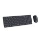  Rapoo 9310M Multi-mode kabellose Bluetooth-Tastatur & Maus Dunkelgrau HU