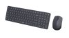 Rapoo 9310M Multi-mode kabellose Bluetooth-Tastatur & Maus Dunkelgrau HU