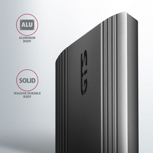 AXAGON EEM2-GTS2 USB-C 10Gbps M.2 NVMe & SATA SSD THIN SCHRAUBENLOSE Box