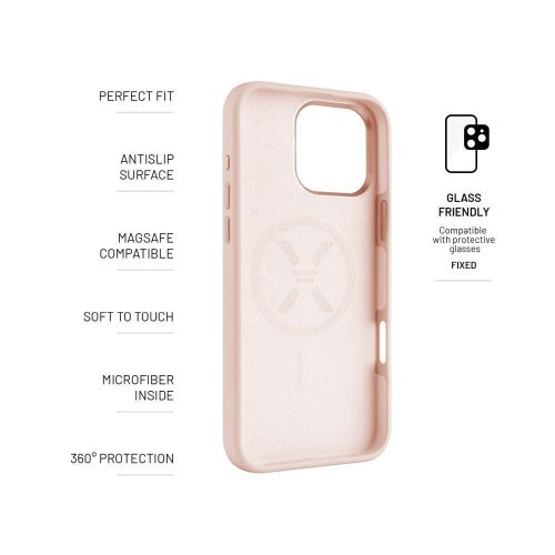 FIXED MagFlow tok Apple iPhone 16 Pro Max für Pink