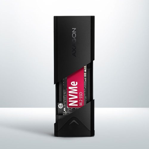 AXAGON EEM2-UB2 USB-C 3.2 Gen 2 NVMe M.2 Box Schwarz