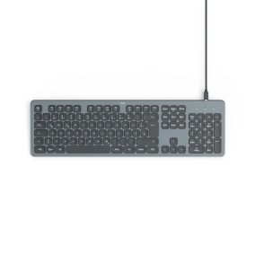 Hama CK-400 Tastatur Schwarz/Grau HU