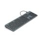 Hama CK-400 Tastatur Schwarz/Grau HU