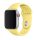 FIXED Silikon Sportliches Uhrenarmband für Apple Watch 38/40/41mm Smartwatches, Gelb