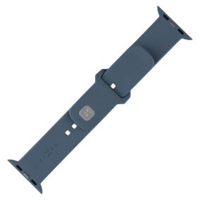   FIXED Silikon Sportliches Armband für Apple Watch 38/40/41mm Smartwatches, Grün-Blau