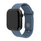   FIXED Silikon Sportliches Armband für Apple Watch 38/40/41mm Smartwatches, Grün-Blau