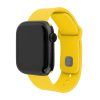 FIXED Sportliches Silikonband für Apple Watch 42/44/45mm, gelb