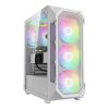 Gamdias Aura GC1 Elite WH ARGB Sicherheitsglas Weiß
