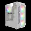 Gamdias Aura GC1 Elite WH ARGB Sicherheitsglas Weiß