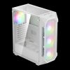 Gamdias Aura GC1 Elite WH ARGB Sicherheitsglas Weiß
