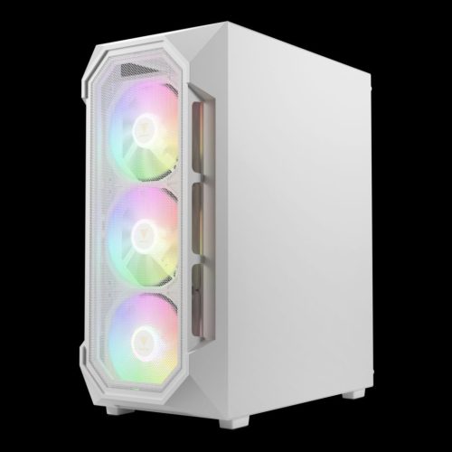 Gamdias Aura GC1 Elite WH ARGB Sicherheitsglas Weiß