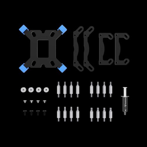 Gamdias Aura GL120 V2 WH Leistungs ARGB Flüssigkeitskühler
