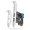 PCIe-Controller 2x ext. + 2x int. USB 5 Gbps