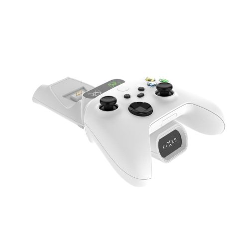 FIXED Doppelladegerät für Xbox Series S, X Controller und One Wireless Controller, weiß