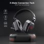 Kabelloses Bluetooth RGB Gaming-Headset Schwarz