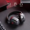 Kabelloses Bluetooth RGB Gaming-Headset Schwarz
