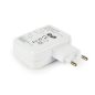 Gembird EG-U4AC-02 Universal USB Charger White