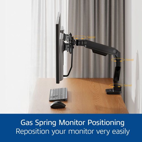 ACT AC8344 Dual Monitor Arm Office Premium with Gas Spring Crossbar